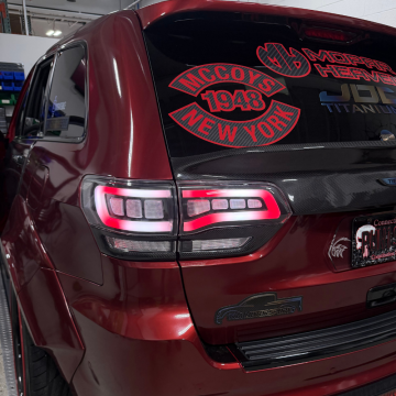 Lighting Trendz 2014-2021 Jeep Grand Cherokee WK2 Flow Series Pre-Built MHF Tail Lights